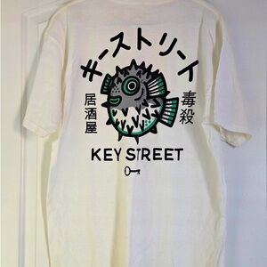 Excellent Condition Key Street Graphic Tee